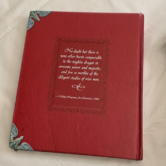 Dragonology The Complete Book Dragons Red Book Species History Behavior Taming - Picture 5 of 12